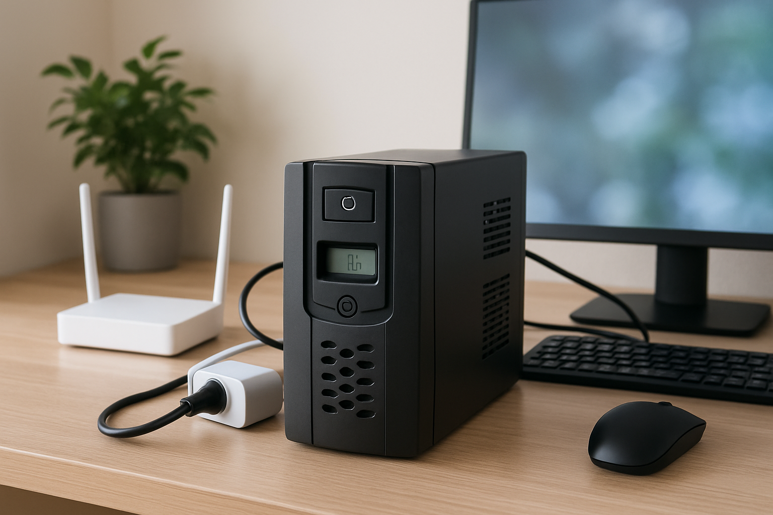 Cómo elegir un SAI para proteger ordenador, router y dispositivos