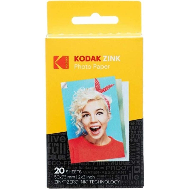 KODAK Zink 2 x3 20g 20 Hojas