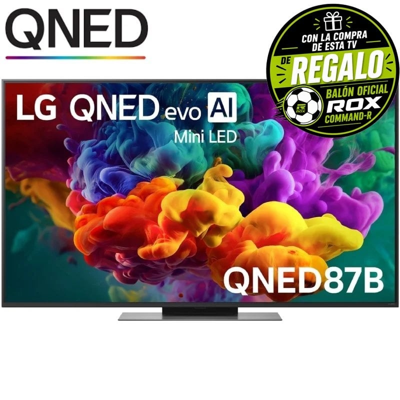 LG QNED evo AI QNED87 Mini LED 55QNED87B6A 55 Ultra HD 4K Smart TV WiFi
