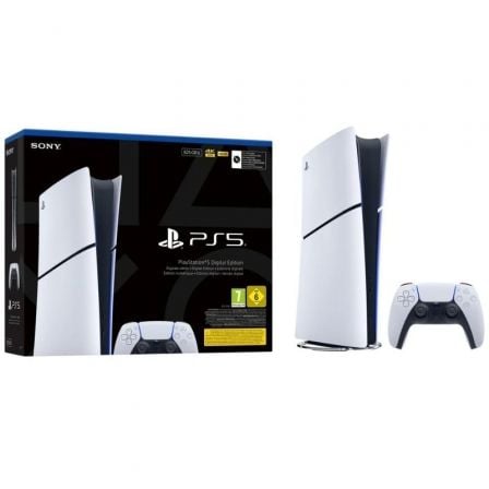 SONY Playstation 5 - PS5 Slim Digital 825GB / Incluye Mando Dual Sense / Chassis E