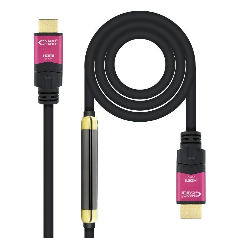 NANO CABLE Cable HDMI 2.0 4K Nanocable 10.15.3730 HDMI Macho - HDMI Macho 30m Negro