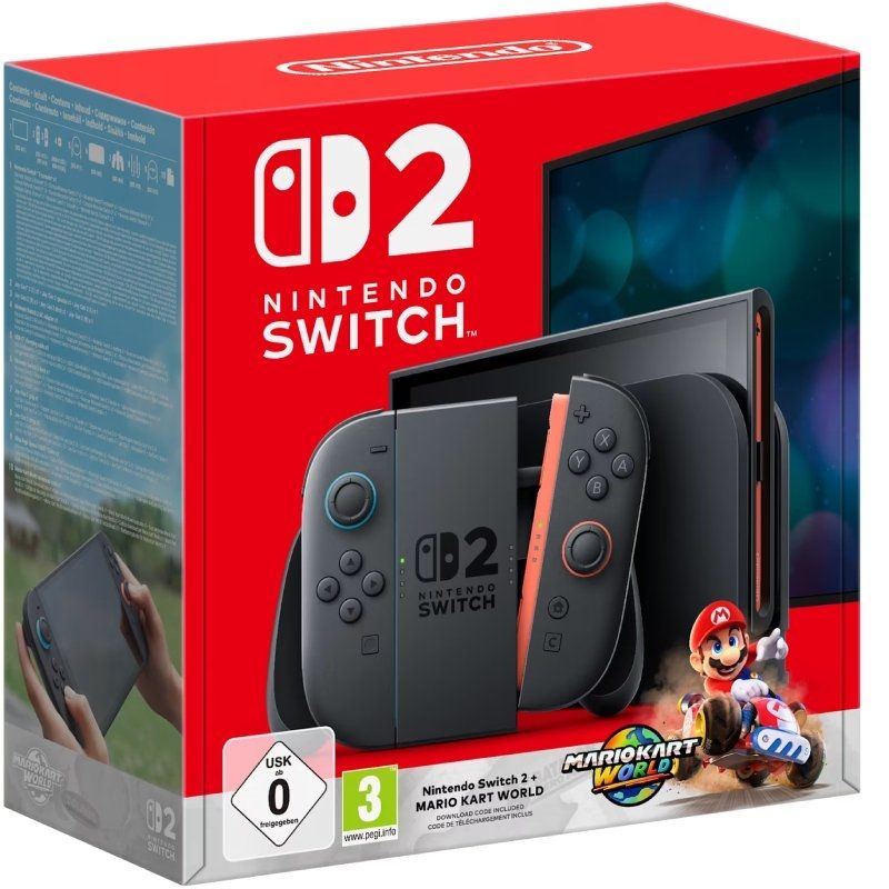 NINTENDO Switch 2 / Incluye Código Juego Mario Kart World