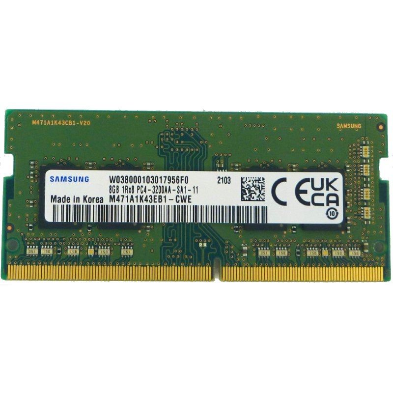 SAMSUNG M471A1K43EB1-CWE 8GB DDR4 3200MHz SODIMM