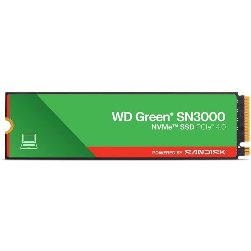 SANDISK Green SN3000 1TB / M.2 2280 PCIe Gen4 / Full Capacity