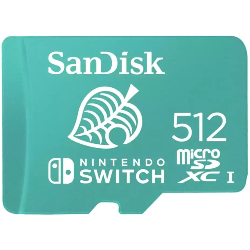 SANDISK Nintendo Switch 512GB microSD XC UHS-I Clase 10 100MBs