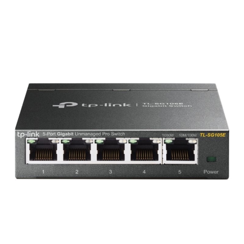 TP-LINK Easy Smart TL-SG105E V2 5 Puertos RJ-45 10 100 1000