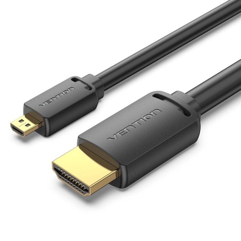 VENTION AGIBF HDMI Macho - Micro HDMI Macho 1m Negro