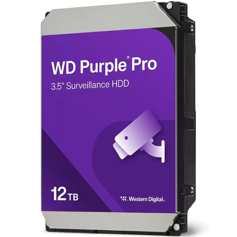 WESTERN DIGITAL WD Purple Pro Smart Video Surveillance 12TB 3.5 SATA III 512MB